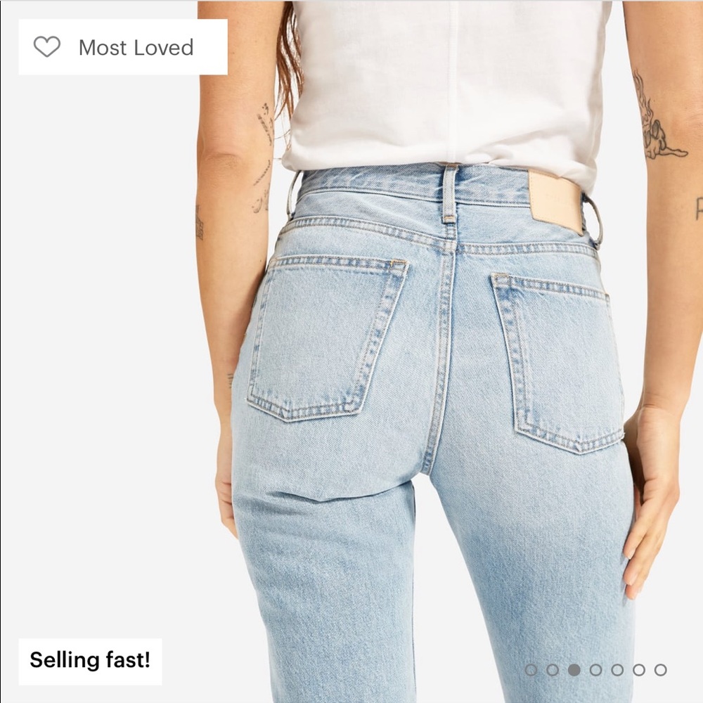 Everlane 90’s cheeky jeans